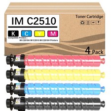 4 Pack IM C2510 IM C2010 Toner Cartridge 842554 842560 842559 842558 for IMC2510 picture