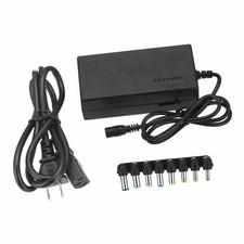 96W Universal Laptop Power Charger, Adjustable for PC Laptop (Black) picture