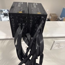 Lot of (2) EVGA 750 GQ 750W ATX Modular 80 Plus Gold Power Supply picture