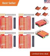4X Prototype Breakout DIY Breadboard PCB Shield Board Kit for Raspberry Pi 4 ... picture