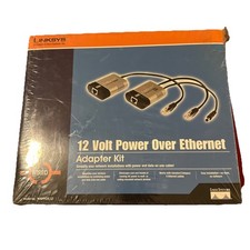 New/Sealed Linksys 12 Volt Power Over Ethernet Adapter Kit (WAPPOE12) picture