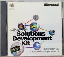 Vintage CD - Microsoft Solutions Development Kit Software picture