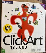 2001 Broderbund ClickArt 125,000 + Premier Image Pack: CDs 2-9 picture