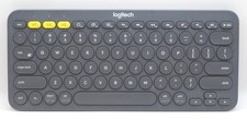 Logitech K380 Multi-Device Bluetooth Wireless Keyboard Drk Gray Compact Portable picture
