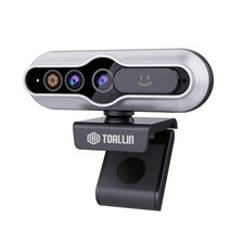 TOALLIN 2K Auto-Focus QHD Webcam Windows Hello Privacy Shutter w/Microphone New picture