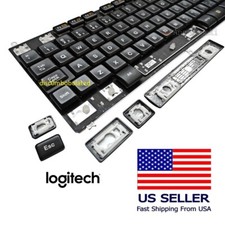 Logitech K800 Wireless Illuminated Keyboard keycap + retainer hinge replacement picture