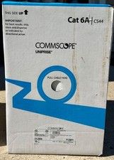 COMMSCOPE CS44P U/UTP, Cat 6A, 4/23 AWG  Plenum, White  1000’ picture