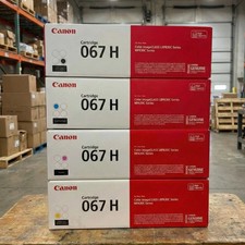 Canon 067H Toner 4-Pack | Black Cyan Magenta Yellow | For MF656Cdw LBP632Cdw picture