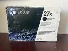 Genuine HP 27X Black High Yield Toner C4127X Cartridge New Sealed Box picture