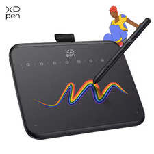 XPPen Deco 640 Graphics Tablet 16K Pressure 8 Keys 16x9cm Drawing Pad OSU PC picture