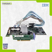 46C8927 IBM ServeRAID M5015 SAS SATA Controller 90Y4266 W/ 2x 69Y0993 1x 43W8888 picture