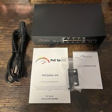 PoE Speed 10-Port Gigabit Ethernet - TESTED & WORKING picture