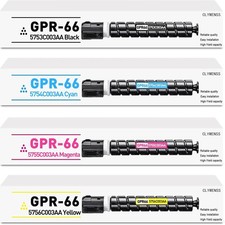 GPR-66 Toner 4 Pack for Canon C3926i C3930i C3935i Black CMY picture