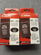2 BRAND NEW Canon BC-20  Black Cartridges I001 picture