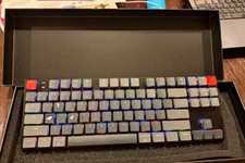 Keychron K1  Mechanical Keyboard - RGB Backlight, RED Switches, Pre-Owned picture