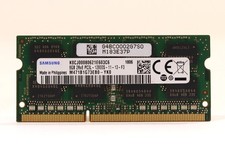 Samsung 8GB 2Rx8 PC3L-12800S-11-13-F3 Laptop Memory P/N: M471B1G73EB0-YK0 Tested picture