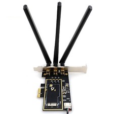 BCM94360CS 943602CS to Desktop PCIe Converter WiFi Bluetooth Adapter 3 Antenna picture