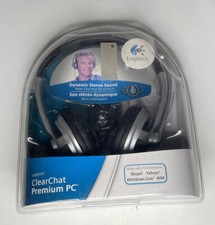 Logitech ClearChat Premium PC Black Headband Headset BRAND NEW SEALED picture