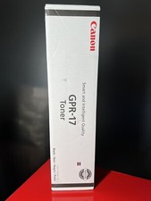 GENUINE CANON GPR-17 BLACK TONER CARTRIDGE 0279B003AA NEW SEALED BOX 0279B003 picture