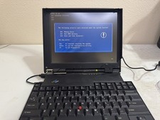 Vintage IBM ThinkPad 701C Butterfly Laptop - TESTED & TURNS ON (As-Is ) picture