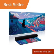 ZOTIA Hillside Reverie Aesthetic Desk Mat 31.5x11.8 Mouse Pad picture