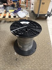 6 Strand Indoor/Outdoor SMF-28 Corning Glass Fiber Optic Cable Plenum - 2000 ft picture