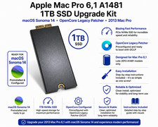 Apple Mac Pro 6,1 A1481 1TB SSD Upgrade Kit Sonoma 14 OpenCore PCIe 2013 OEM picture