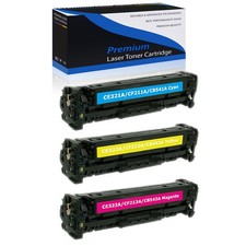 3PK for HP 125A CB541A CB542A CB543A Toner CP1518 CP1518ni CM1300 CM1312 CP1210 picture
