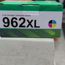 acaves 962XL Compatible Ink Cartridges for HP Inkjet 4-Pack CMYK  Never  Used picture