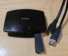 D-Link 4-Port USB 3.0 Hub bis 5GB/s Abwärtskompatibel mit Netzteil DUB-1340 picture