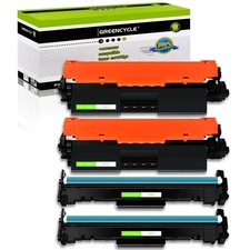 2PK CF217A Toner Cartridge & 2PK CF219A Drum Fit for HP LaserJet Pro M102a M102w picture