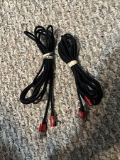 The 7ft phone type Cable Braided 2 Pack is a set of quality charging cables. picture