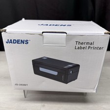 Jadens Bluetooth Thermal Shipping Label Printer Black JD-268BT  Brand New picture