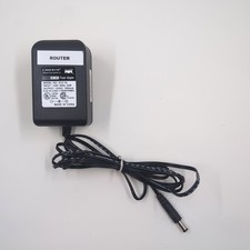 Linksys Power Cord OEM Plug AD12/1C 12V DC 1000mA D12-1A AC Adapter Tested picture