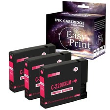 3PK PGI2200 XL Magenta Ink Cartridge for Canon Maxify MB5020 MB5120 MB5320 picture