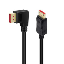 90 Degree Male to Male DP 1.4 Cable Support 8K/60Hz, 4K/144Hz by picture