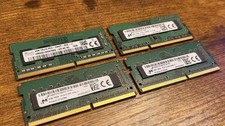Laptop DDR4 RAM Modules (4) 4GB Micron/SKhynix 16GB Total picture