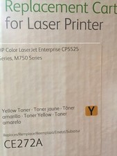 New Genuine Xerox LaserJet CP4520, CP4525 Yellow Toner Cartridge CE272A picture