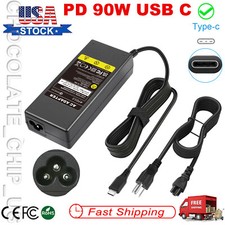 90W USB-C PD Type-C AC Adapter Laptop Charger Universal Power Supply For Lenovo picture