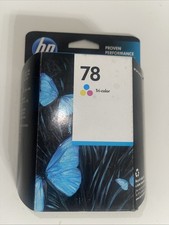 Brand New Sealed Genuine HP 78 Ink Cartridge Tri-color C6578DN expires  March 19 picture