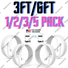 1-5X USB-C to USB-C Type C Cable Fast Charger Charging Cord For Samsung Macbook picture