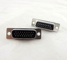 10pcs D-SUB DB26 26 Pin Male Straight Solder Type Adapter Connector 3 Rows DB26M picture