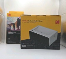 Kodak Instant Dock Photo Printer PD460 Bundle With Cartridge & 40 Sheets paper picture