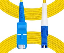 50m 165ft SC to LC Fiber Patch Cable OS2 Single Mode Simplex 9/125m LSZH picture