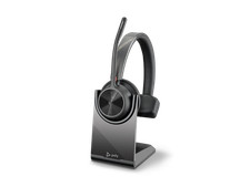 Poly Voyager 4310 Microsoft Teams Certified USB-C Headset with charge stand picture
