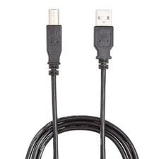 6ft USB-B to USB-A Printer Cable, Male to Male, Black (NX29749) NXT Technologies picture