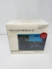 Microsoft FORTRAN 4.1 Sealed New Vintage picture