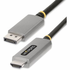 StarTech 6ft (2m) DisplayPort to HDMI Adapter Cable, 8K 60Hz, 4K 144Hz, HDR10, picture