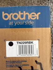 Genuine Brother TN229RBK Refresh Standard Yield Black Toner Cartridge - Sealed picture