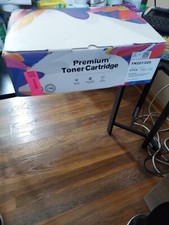 Premium Toner Cartridge Ink. TN221/225. 5 Pieces, 2 Blk, 1 Magenta, Cyan, Yellow picture